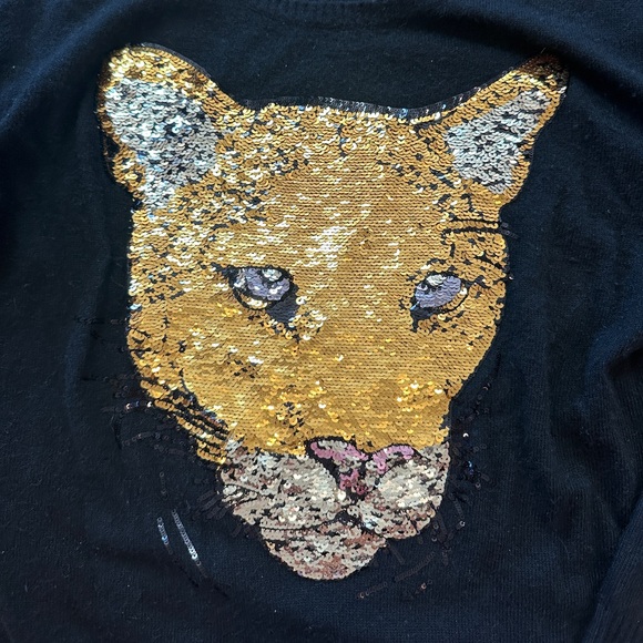 Wildfox Sequins Cougar Sweater - Picture 3 of 4